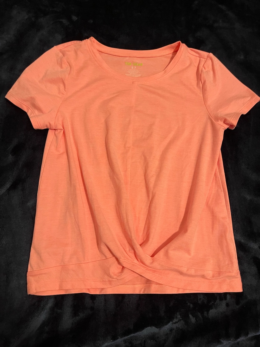 tek gear Girls' Coral Twist Front Tee